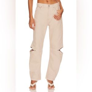 Still Here cream cowgirl jean size 23